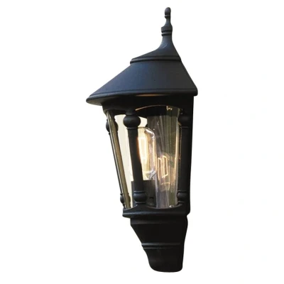 Afbeelding van Konstsmide Virgo 569 750 Buitenlamp (wand) Spaarlamp, LED E27 60 W Zwart