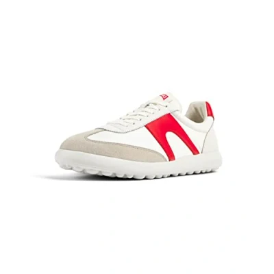 Afbeelding van Camper Pelotas XLF Sneakers laag, Heren, Maat: 39, Weiß Leer en textiel