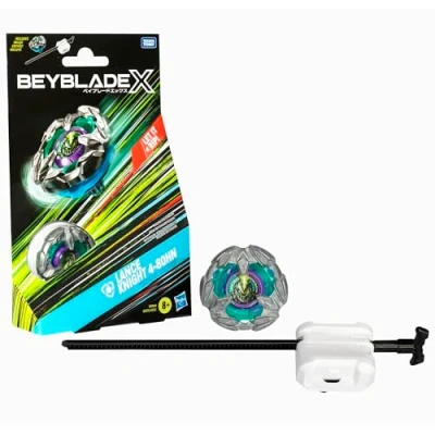 Afbeelding van Beyblade X Lance Knight 4 80HN starterset met top en launcher
