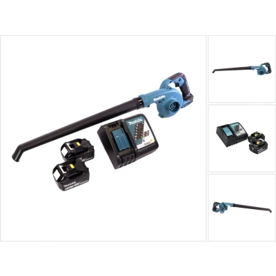 Afbeelding van Makita DUB 186 RG accubladblazer Bladblazer 18 V + 2x oplaadbare accu 6.0 Ah lader