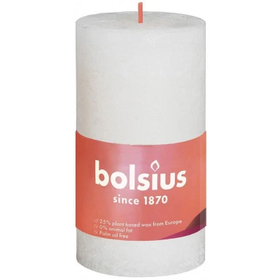 Afbeelding van Bolsius kaars rustiek Soft Pearl 100/50 mm