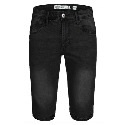 Afbeelding van Indicode Heren Jaspar Jeans Shorts Korte broek met 5 zakken Black L