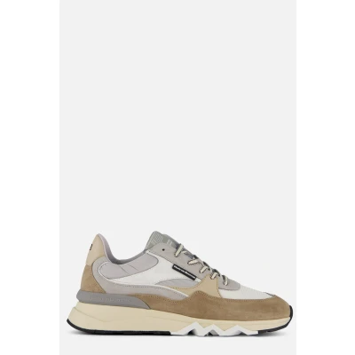 Afbeelding van Floris van Bommel DE Zager Sneakers laag, Heren, Maat: 40 2/3, Lightbrown Veloursleer