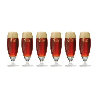 Afbeelding van Hertog Jan Dubbel Bierglazen 255 ml 6 Stuks
