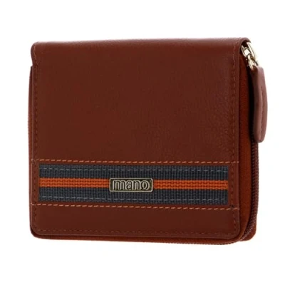 Afbeelding van mano Don Leonardo Portemonnee RFID Leer 10 cm