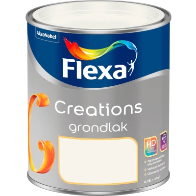 Afbeelding van flexa creations grondlak grijs 0.75 ltr