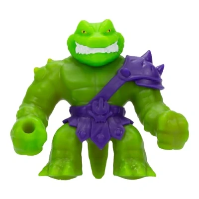 Afbeelding van Heroes of Goo Jit Zu Stretch Strikers, Gooey Rock Jaw, gepantserd voor de strijd, met unieke Squishy vulling, strekt zich uit tot 3 keer zijn grootte