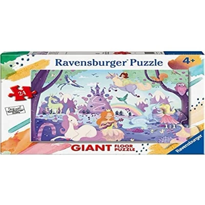 Afbeelding van Ravensburger puzzel Peppa Pig Club House, collectie 24 grote bodem, delen, voor kinderen, aanbevolen leeftijd 3 jaar
