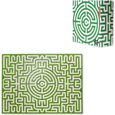 Afbeelding van Kikkerland Fresh Artist puzzel Zany Zoo 1000 stukjes 50 x 68 cm