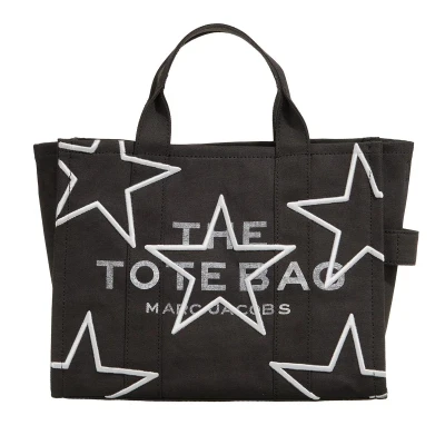 Afbeelding van Marc Jacobs dames The Medium Tote handtas van canvas met print en afneembare schouderriem