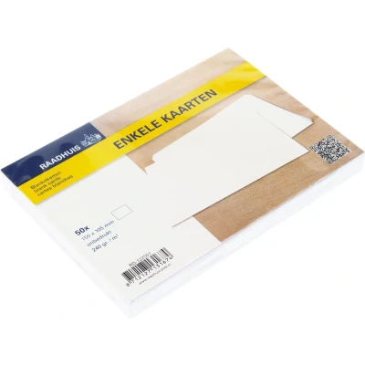 Afbeelding van Enkele kaarten, Wit