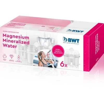 Afbeelding van BWT magnesium mineralized water filtercartridges 6 pack (bestnr. 814136)