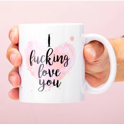 Afbeelding van Mok I Fucking Love You