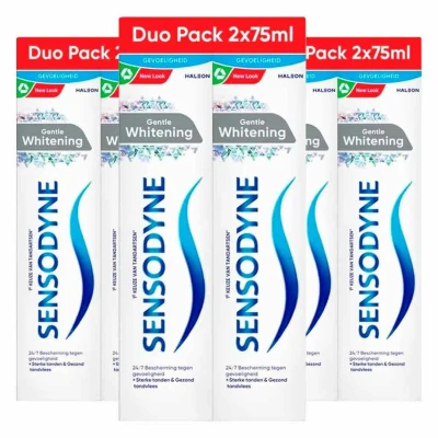 Afbeelding van 3x Sensodyne Tandpasta Gentle Whitening Duo 2 x 75 ml