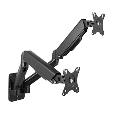 Afbeelding van LogiLink BP0146 monitorarm muurbevestiging 2x32 Zwart