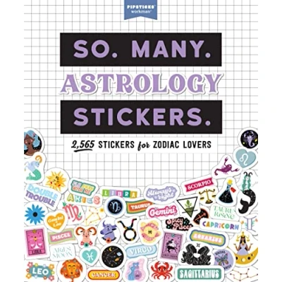 Afbeelding van So. Many. Astrology Stickers.: 2,565 Stickers for Zodiac Lovers