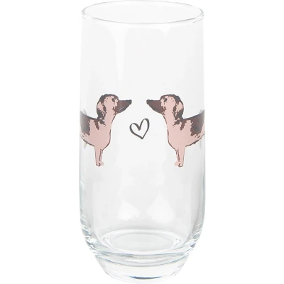 Afbeelding van Clayre &amp; Eef Waterglas 380 ml Honden Drinkbeker Transparant