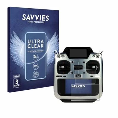Afbeelding van Savvies Screenprotector voor Futaba T26SZ Folie Beschermfolie transparant (6 Stuks)