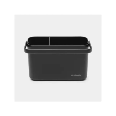 Afbeelding van SinkSide aanrecht organiser met vaatdoekhouder Dark Grey
