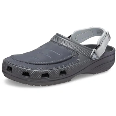 Afbeelding van Crocs Heren Yukon Vista II LR klomp M, Leisteen grijs/multi, 12 UK, Grijs Multi, UK