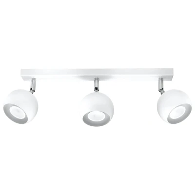 Afbeelding van Sollux Lighting Plafondspot OCULARE 3 wit