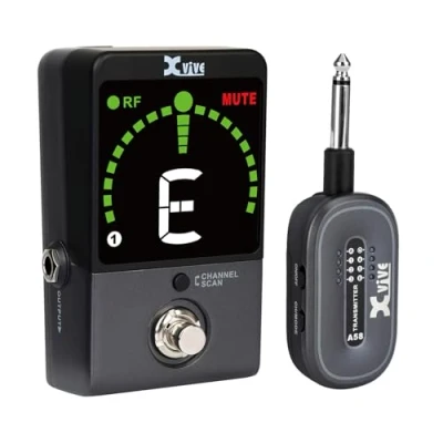 Afbeelding van Xvive P58 Digital Guitar Pedal Tuner Wireless System, 5.8 GHz draadloos gitaarsysteem