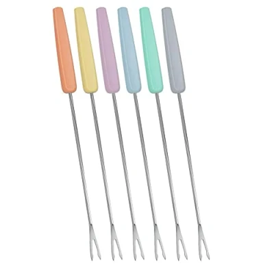 Afbeelding van Metaltex Fonduevorken 24 cm RVS 6 Stuks