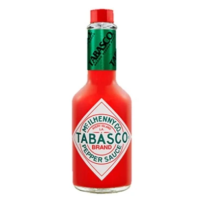 Afbeelding van Tabasco Pepper sauce 350 ml / 0,35 liter glazen fles origineel 100% natuurlijke ingrediënten scherpe chilisaus