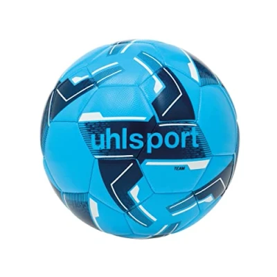 Afbeelding van Uhlsport Team (Sz. 3) Trainingsbal Ijsblauw / Marine Wit