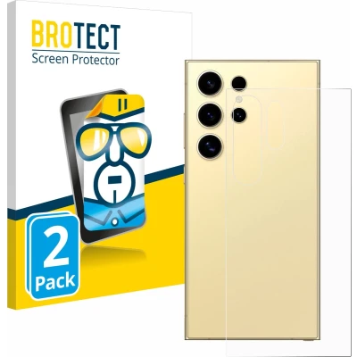 Afbeelding van BROTECT Screenprotector voor Samsung Galaxy S24 Ultra (Achterkant) Folie Beschermfolie transparant (2 Stuks)