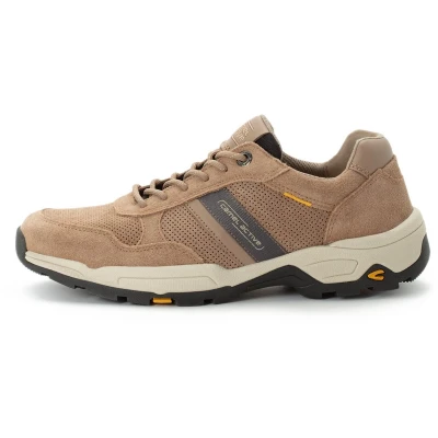 Afbeelding van camel active MIT Griffiger Sneakers laag, Heren, Maat: 44, Sand Leer