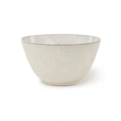 Afbeelding van Broste Copenhagen Nordic Sand kom van aardewerk 20 cm Lichtgrijs