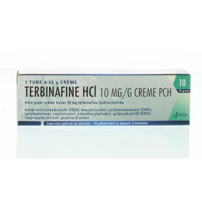 Afbeelding van Terbinafine Teva Creme 10mg/G