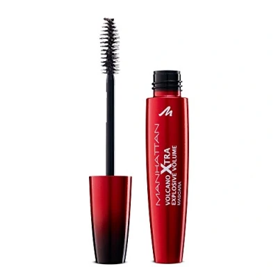 Afbeelding van Manhattan Volcano Xtra mascara, mascara voor onverslaanbaar volume en maximale kleurdefinitie van de wimpers, kleur bruin 99T, 1 x 10 ml