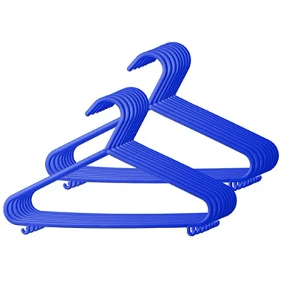 Afbeelding van Bieco kleerhangers voor kinderen, 16 stuks, donkerblauw, lengte ca. 30 cm, babykleerhangers, kunststof babyorganizer in de kledingkast, baby&#039;s,