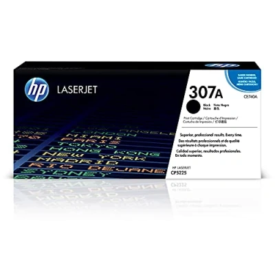 Afbeelding van HP 307A (CE740A) zwarte originele toner voor Color Laserjet Pro CP5225