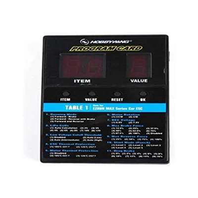 Afbeelding van Hobbywing General LED Program Card