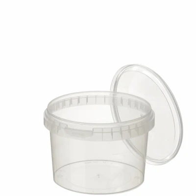 Afbeelding van 290x Verzegelbare TE pot maxi 565ml met deksel (M)