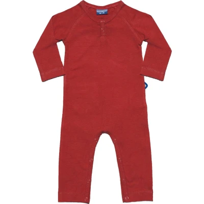 Afbeelding van Silky Label jumpsuit hypnotizing red smalle pijp maat 50/56 rood