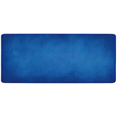 Afbeelding van Silent Monsters Muismat Grootte XX Large (90 x 40 cm), Mouse Pad Design: Blauw, Genaaide Rand, voor Bureau en Gaming, Mousepad Antislip rubberen basis