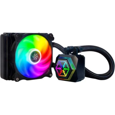 Afbeelding van Silverstone PF120 ARGB Processor Alles in één vloeistofkoeler 12 cm Zwart 1 stuk(s)