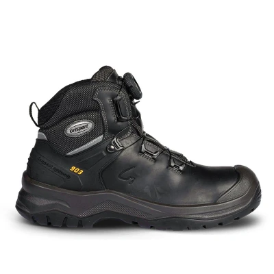 Afbeelding van Grisport 903L BOA Werkschoen S3 Hoog Zwart Mt 45