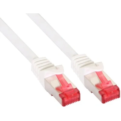 Afbeelding van InLine® Patchkabel, S STP/PiMF, Cat. 6, wit, 30m
