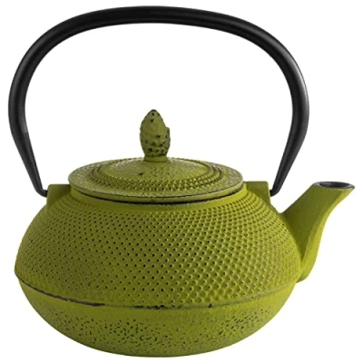 Afbeelding van APS 10996 theepot &quot;ASIA&quot; van gietijzer, incl. theezeef, afneembaar deksel, 0,8 liter
