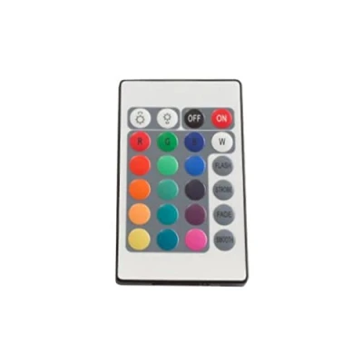 Afbeelding van SILVER ELECTRONICS RGB controller met afstandsbediening voor ledstrips, wit