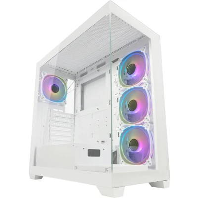 Afbeelding van LC Power 715W ON computerbehuizing Midi Tower Wit