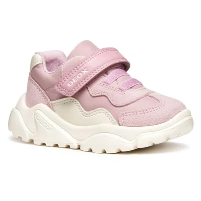 Afbeelding van Geox B Ciufciuf Girl babyschoenen voor meisjes, oudroze/crèmewit, 23 EU