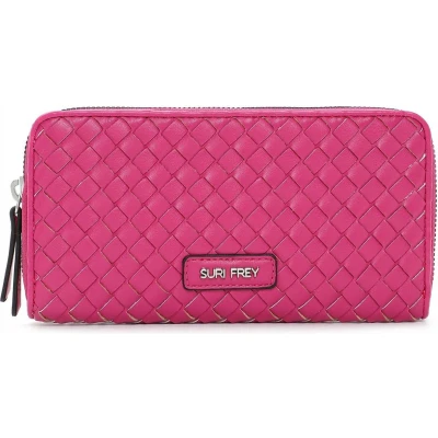 Afbeelding van SURI FREY Portemonnee Karly Zip Around Wallet Pink Roze