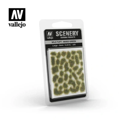 Afbeelding van Vallejo Scenery SC416 Wild Tuft Mixed Green (L)