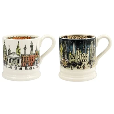 Afbeelding van Emma Bridgewater Londen Mok Set x2, 1/2 Pint/300ml